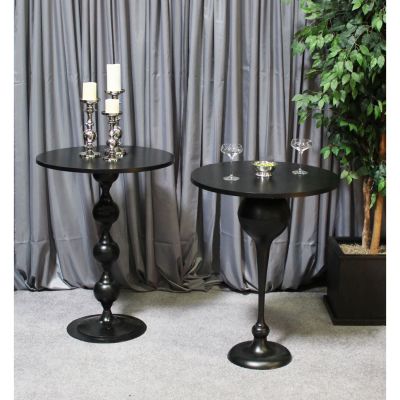 Image two of French Nouveau Black 1 Sphere Table